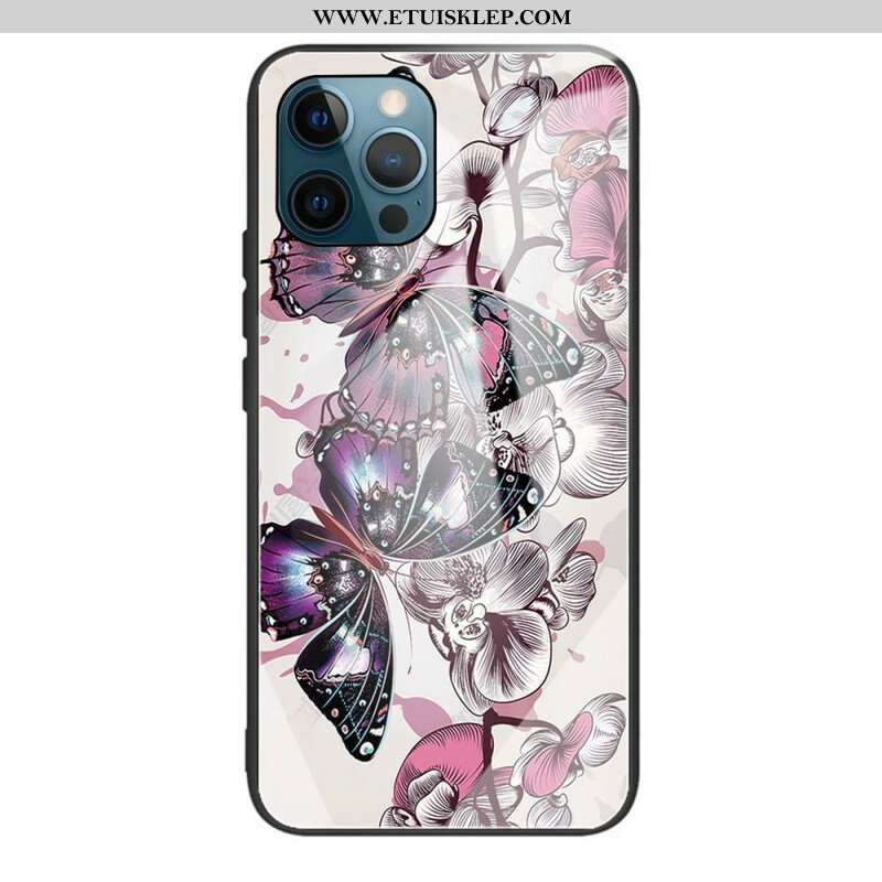 Etui do iPhone 13 Pro Max Motyle Odmiana Szkło Hartowane